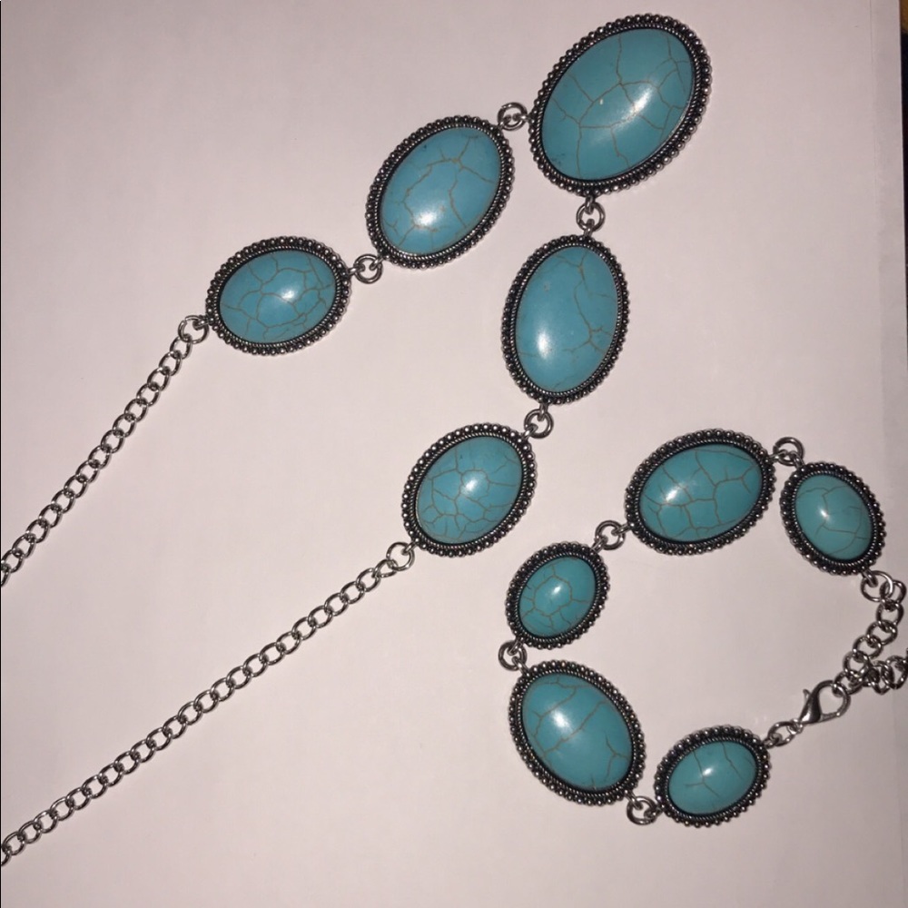 Necklace and bracelet